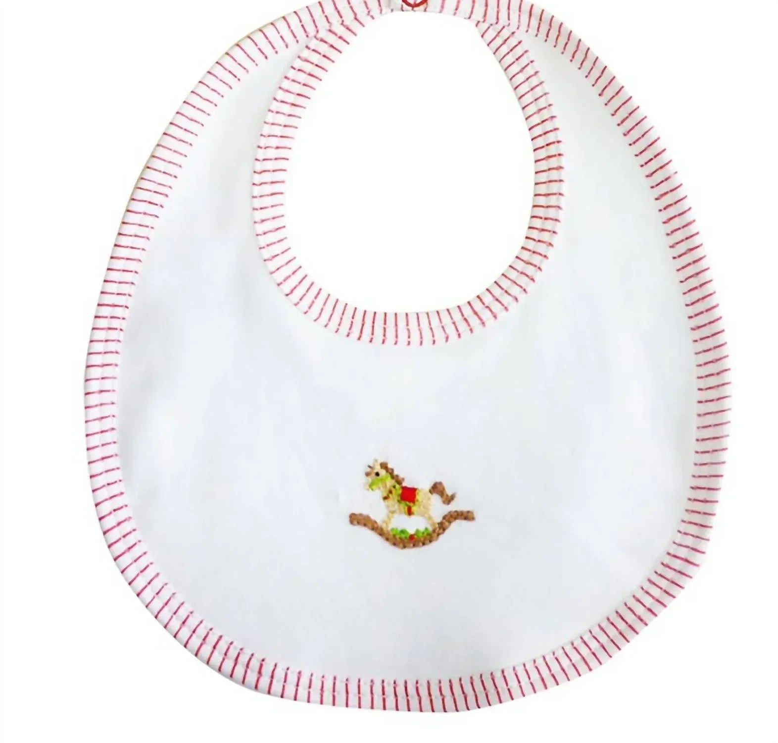 Baby Threads - Baby Boys Rocking Horse Bib - Rack Hunt