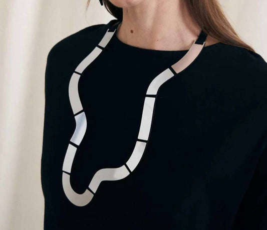 Iskin Sisters - Women's Mies Necklace Wave Long - Rack Hunt -