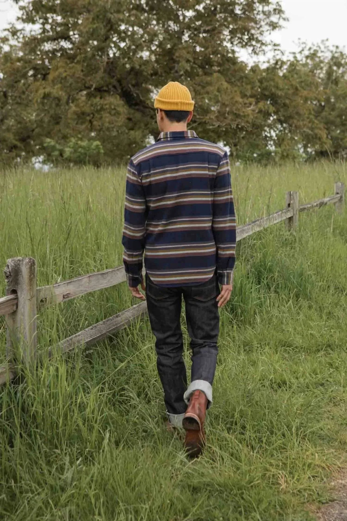 Bridge & Burn - Cole Slim Brushed Cotton Shirt - Rack Hunt