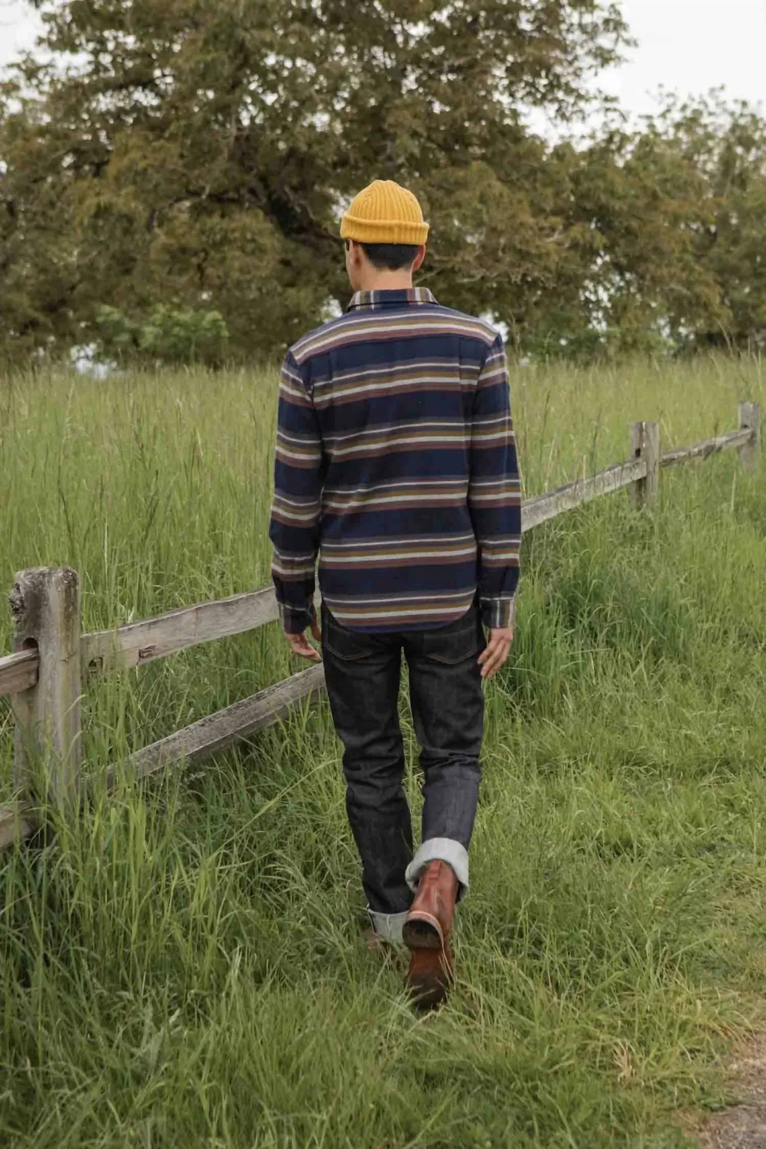 Bridge & Burn - Cole Slim Brushed Cotton Shirt - Rack Hunt