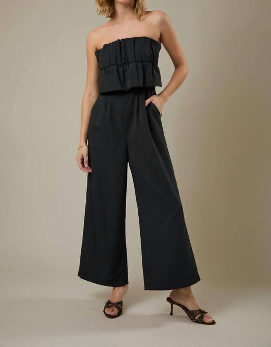 Ruffle Bodice Jumpsuit