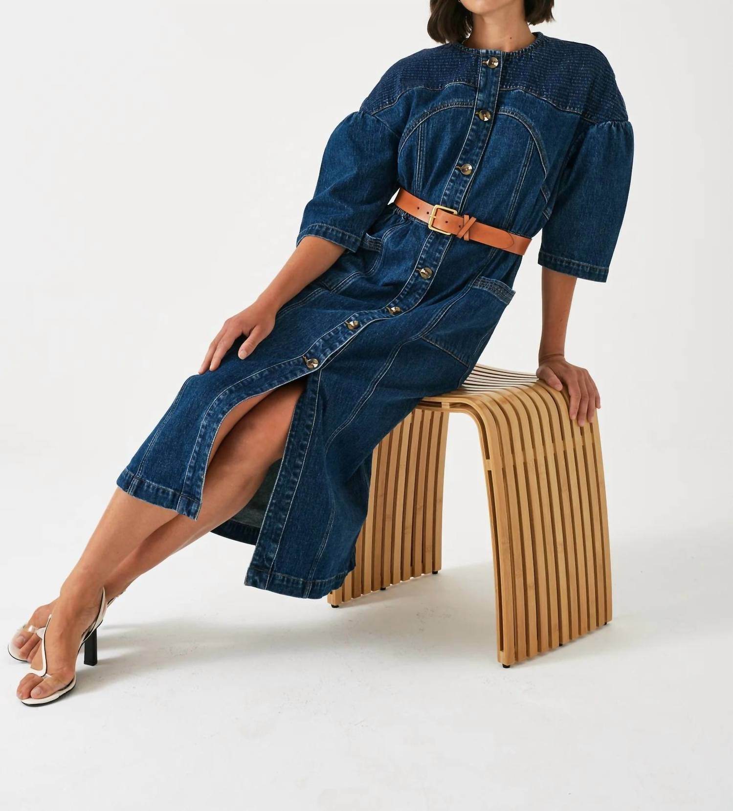 seventy + mochi - Zaha Midi Dress - Rack Hunt -