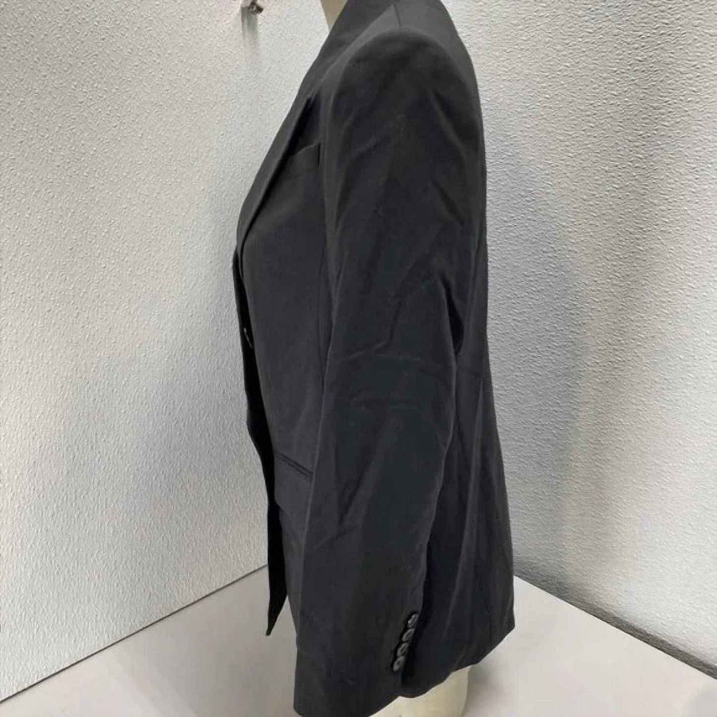 Women's Relaxed Double Breasted Wool Blazer