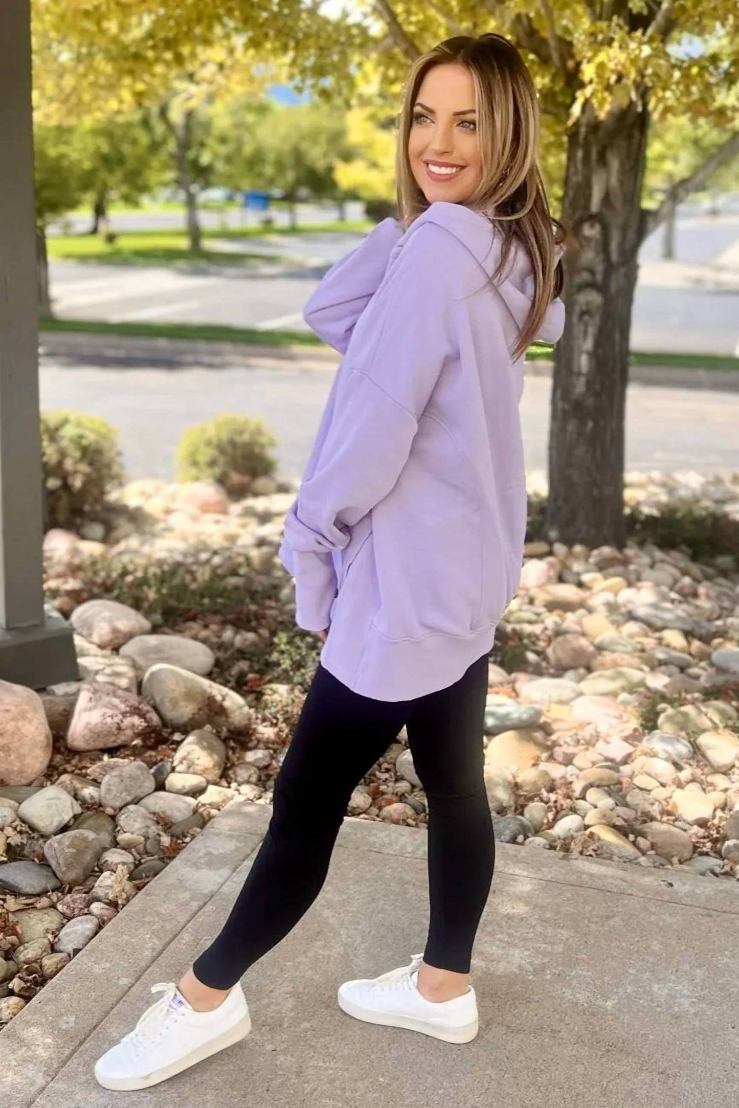 Much Ado - Hannah Pullover Hoodie Top - Rack Hunt -