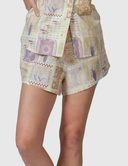 Walnut - Tropez Drawstring Short - Rack Hunt