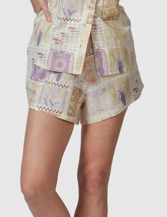 Walnut - Tropez Drawstring Short - Rack Hunt -