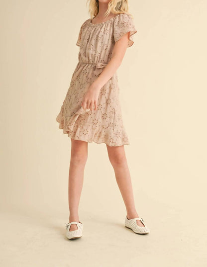 Girls Tween Delilah Faux Wrap Dress