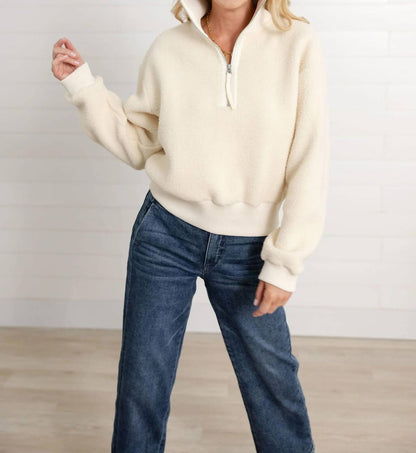 Women’s Cozy Casual Pullover Top