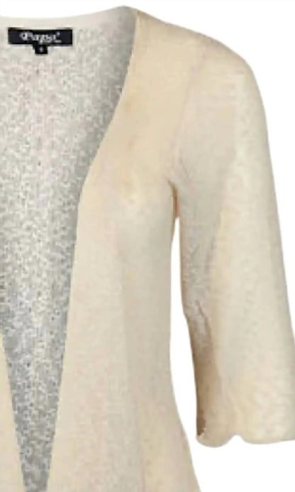 Papa Fashions - Women's Mesh Sweater Cardigan - Rack Hunt