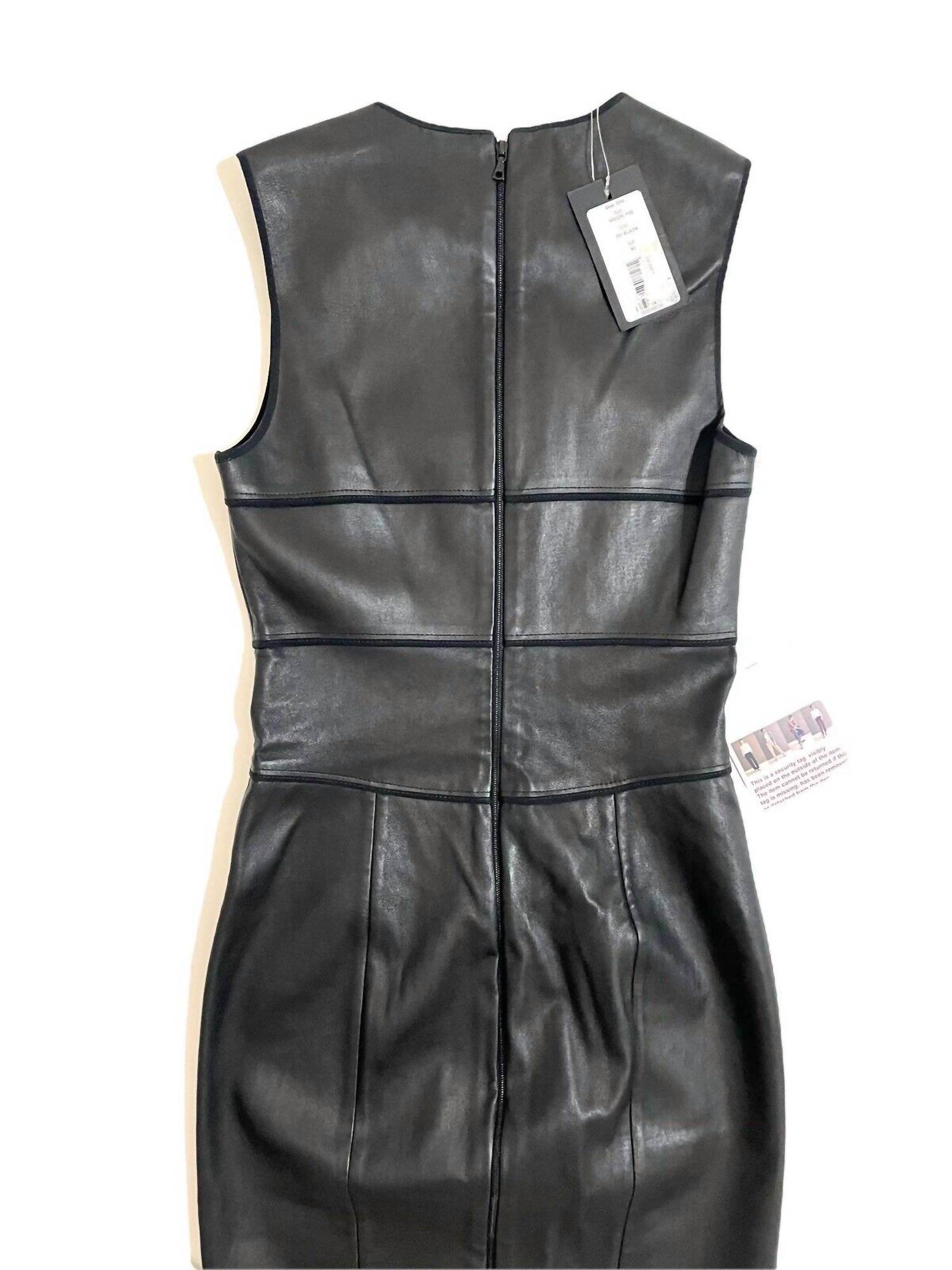 Narciso Rodriguez - Lambskin Leather Pencil Bodycon Midi Dress - Rack Hunt