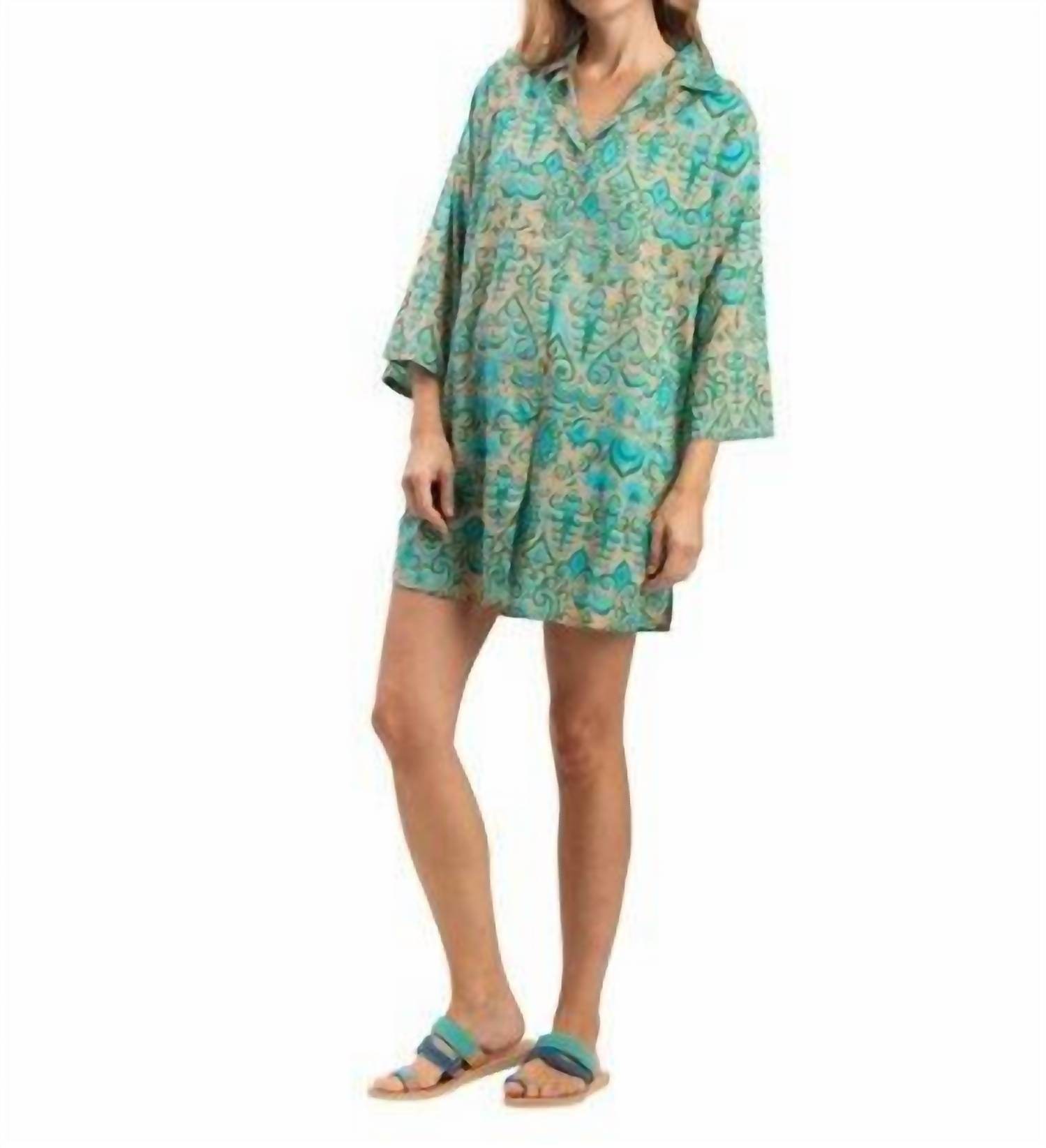 Terre Rouge - Loose Fitting Shirt Dress - Rack Hunt