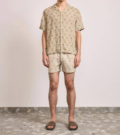 Roberto Palmeria Linen Shirt
