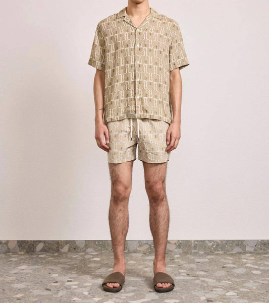 Roberto Palmeria Linen Shirt