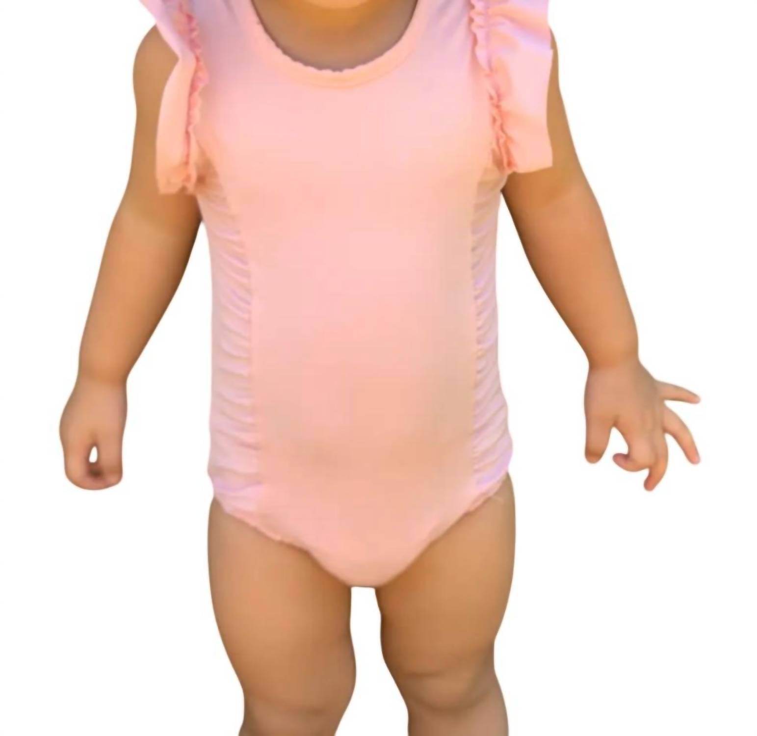 Anggo - Ruffle Swimsuit Set - Rack Hunt -