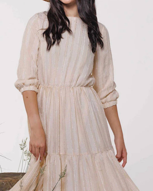 Striped Midi Dress