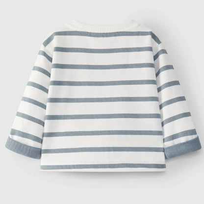 Kids' Striped Sweatshirt Set