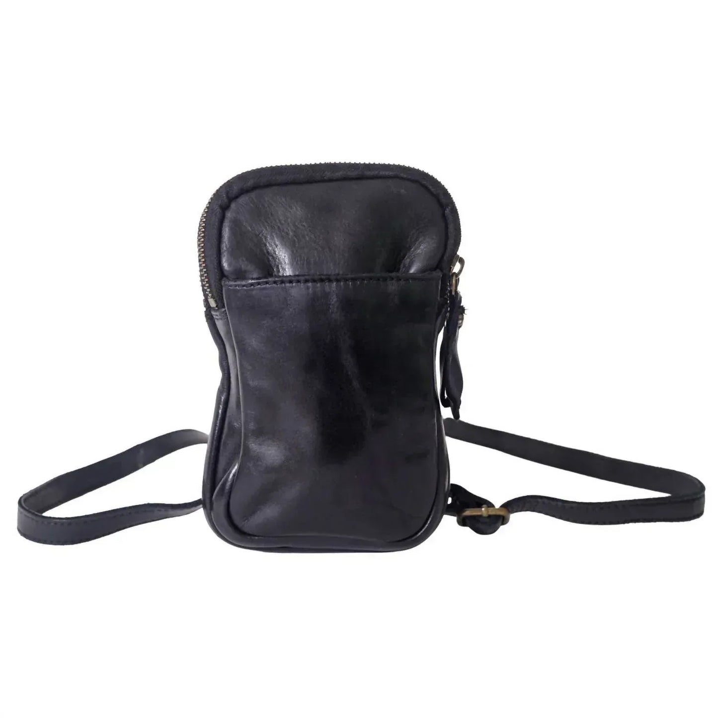 Spaghetti Western - Women's Leather Sling Fanny Bag - Rack Hunt