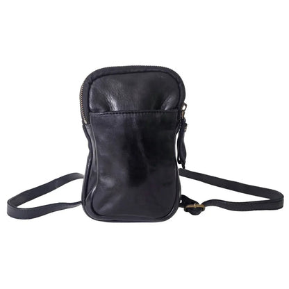 Spaghetti Western - Women's Leather Sling Fanny Bag - Rack Hunt