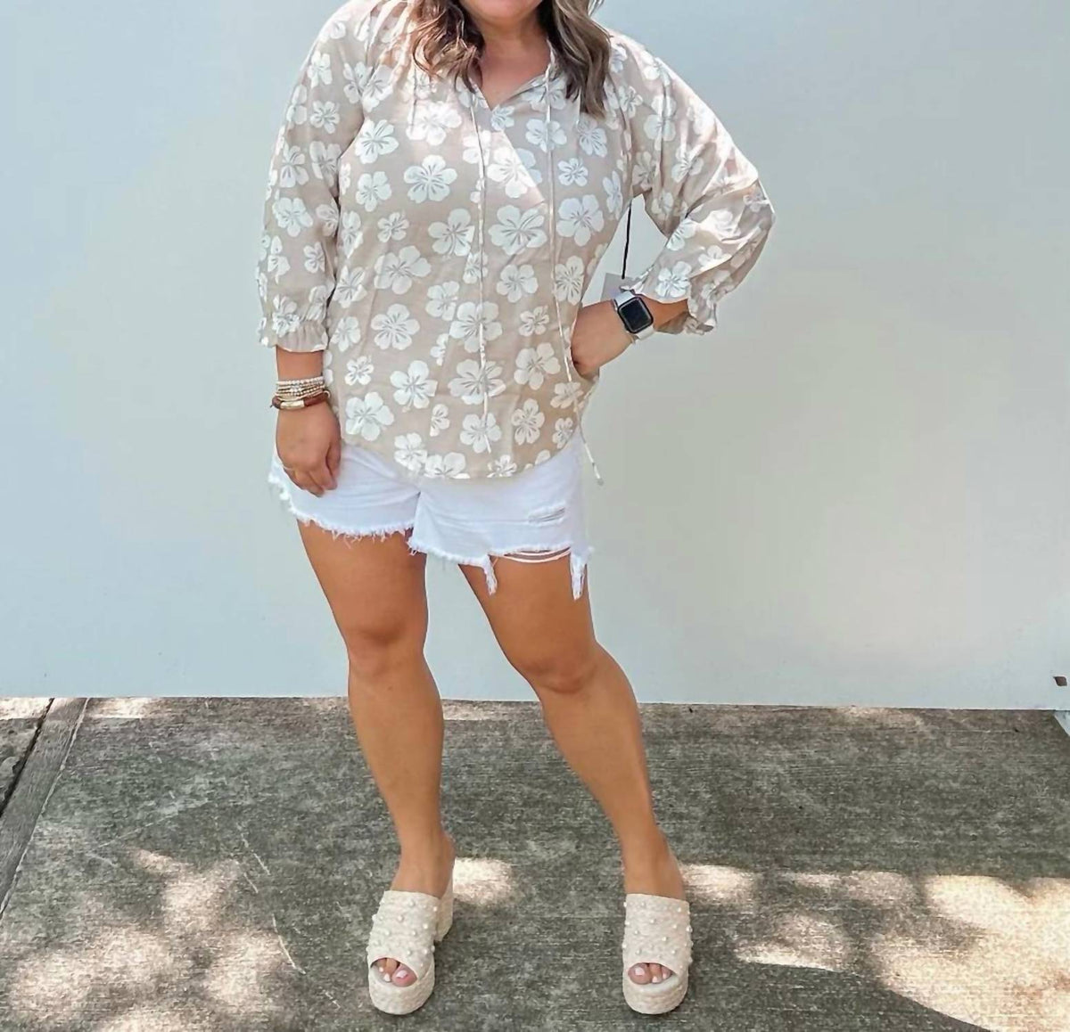 Belmont Top - Hibiscus