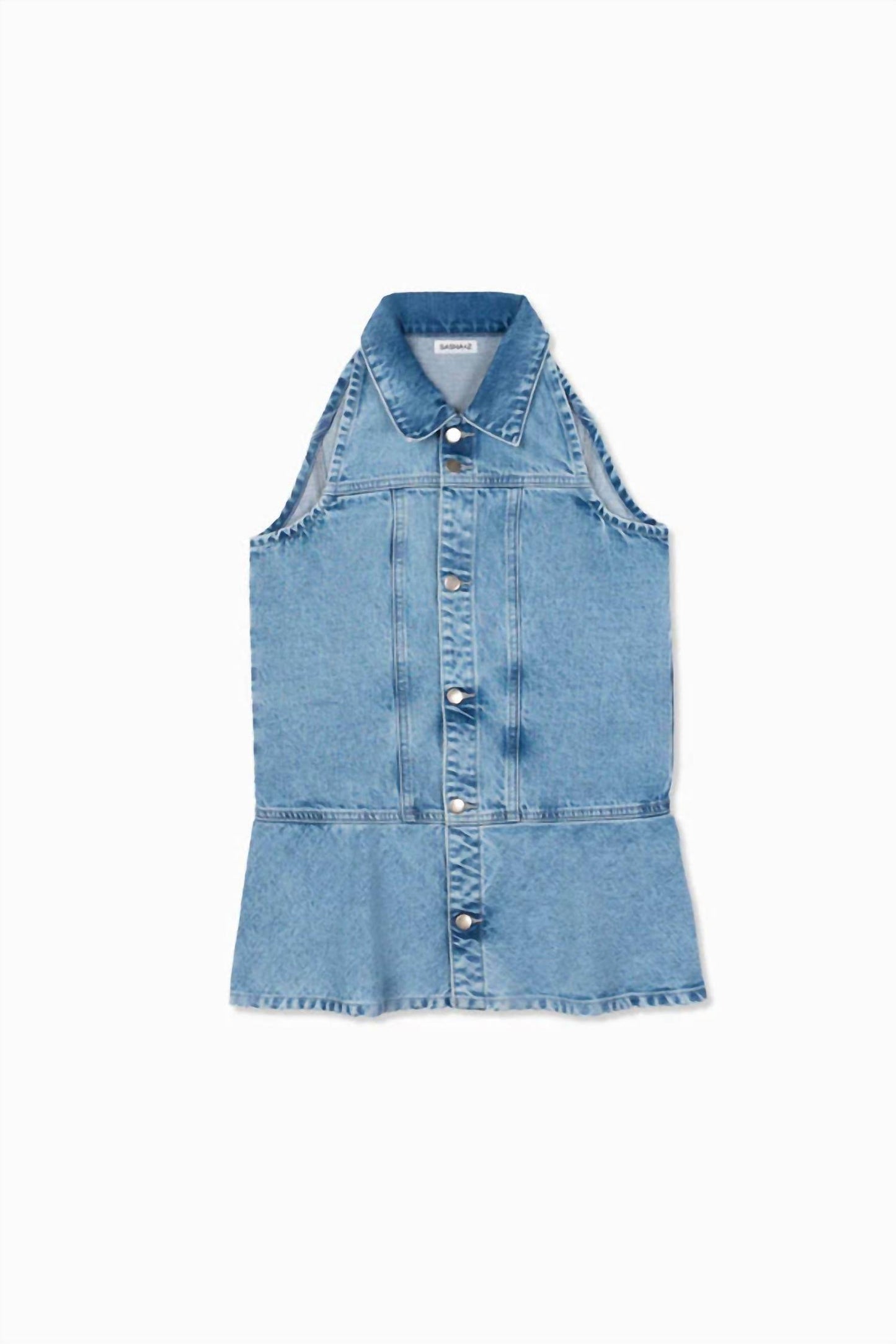 Sasha+Z - Denim Mini Dress - Rack Hunt