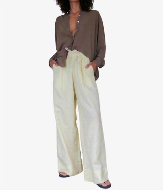 Linen Boyfriend Trouser