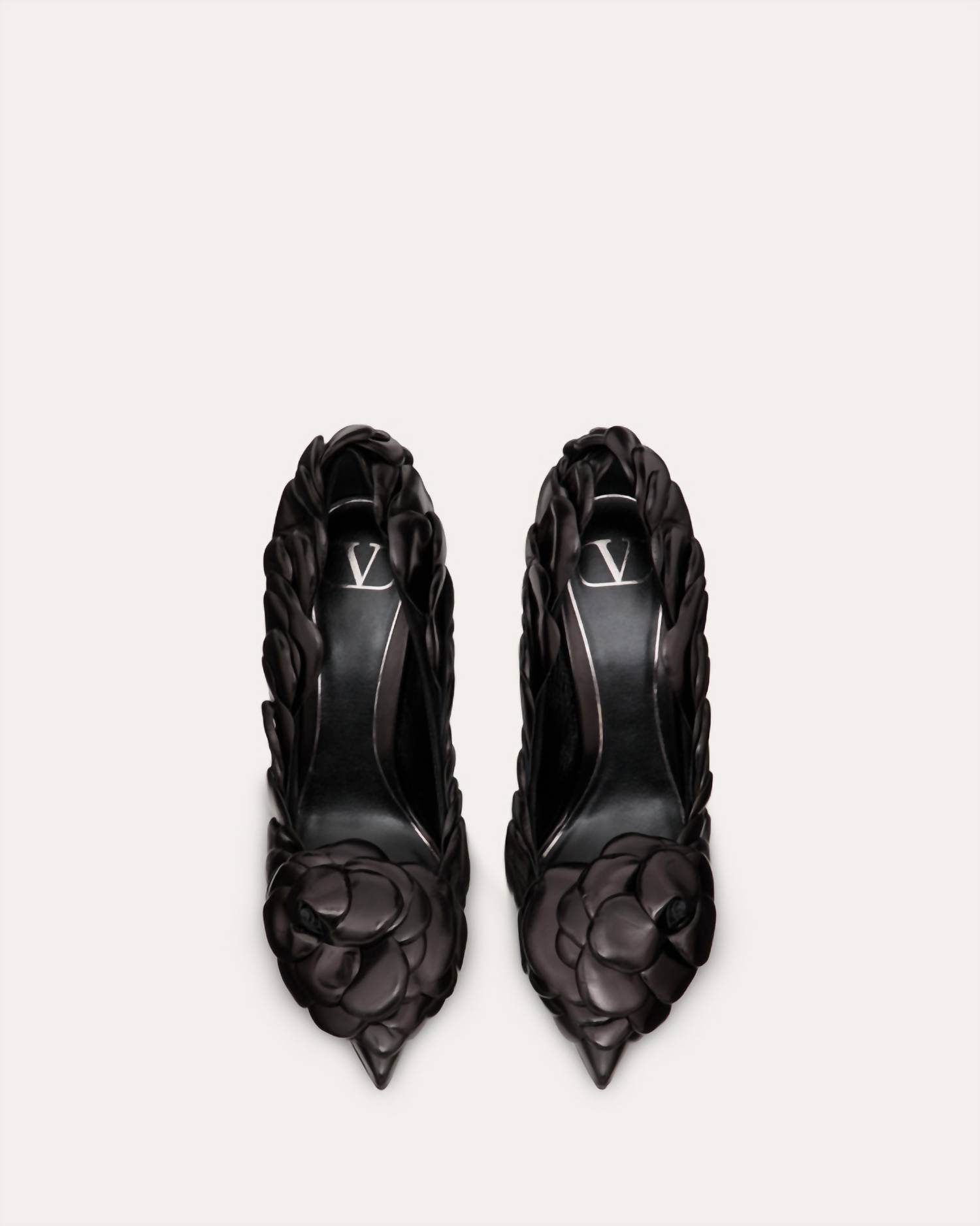 Valentino - Women's Atelier Lambskin Petal Pumps - Rack Hunt