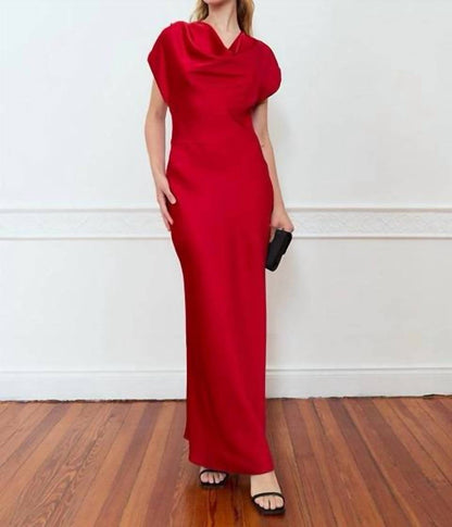 Dahlia Cowl Maxi Dress