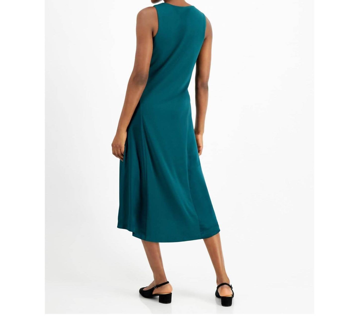 Alfani - Fitted Flare Asymmetrical Dress - Rack Hunt -