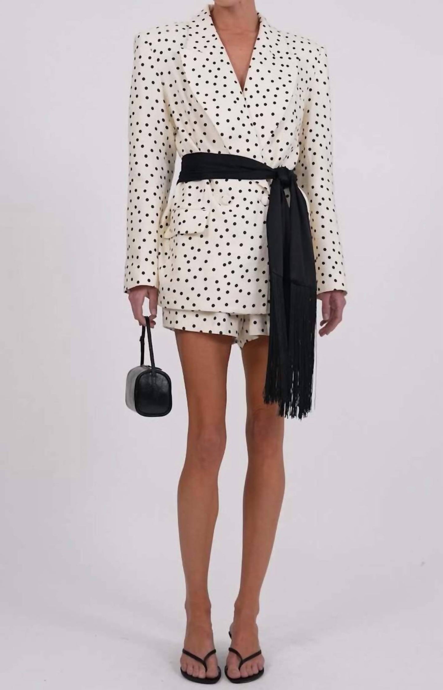 Polka Dot Blazer