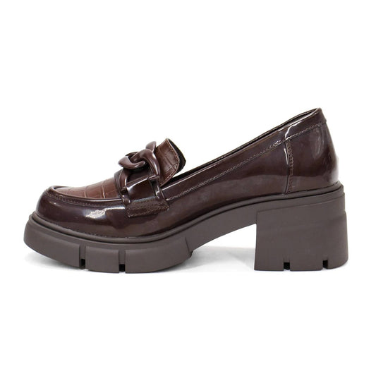 Women's Braixen Lug Sole Synthetic Loafer