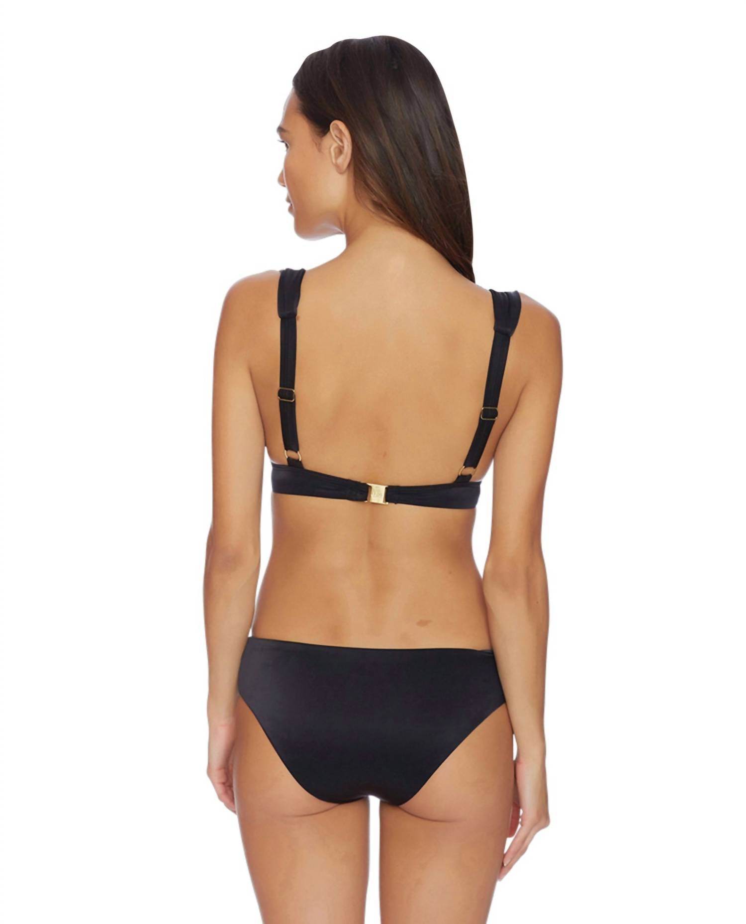 LUXE by Lisa Vogel - Side Twist California Bikini Bottom - Rack Hunt -