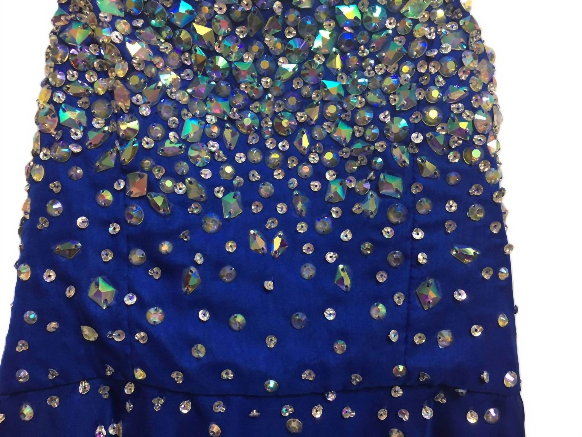 Social Occasions by Mon Cheri - Lexie Mon Cheri Tween Blue Jeweled Dress - Rack Hunt -