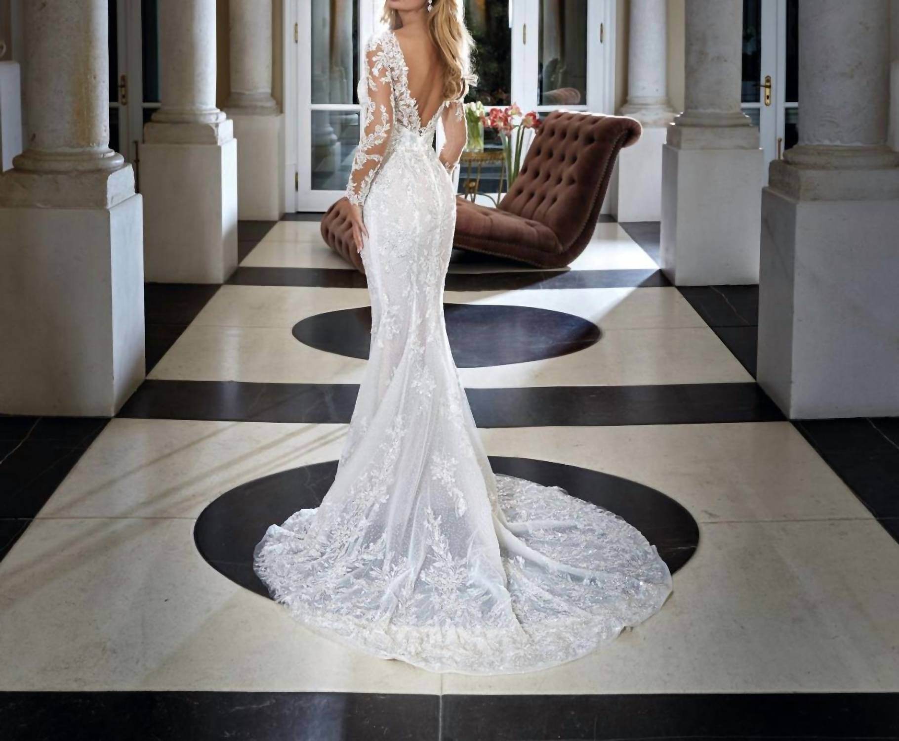 Demetrios - Ella Tulle Beaded Dress - Rack Hunt -