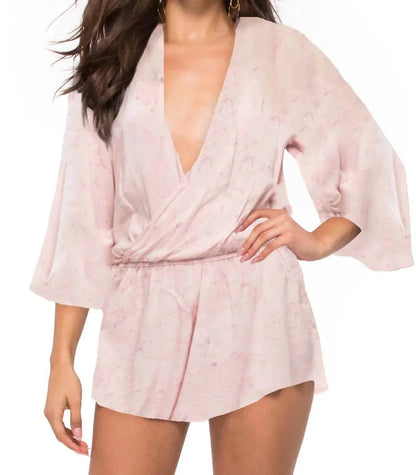 Blue Life - Wild And Free Deep V-neck Romper - Rack Hunt
