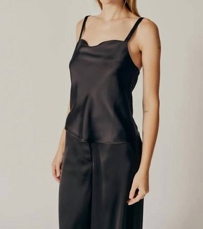 Syringa Satin Top