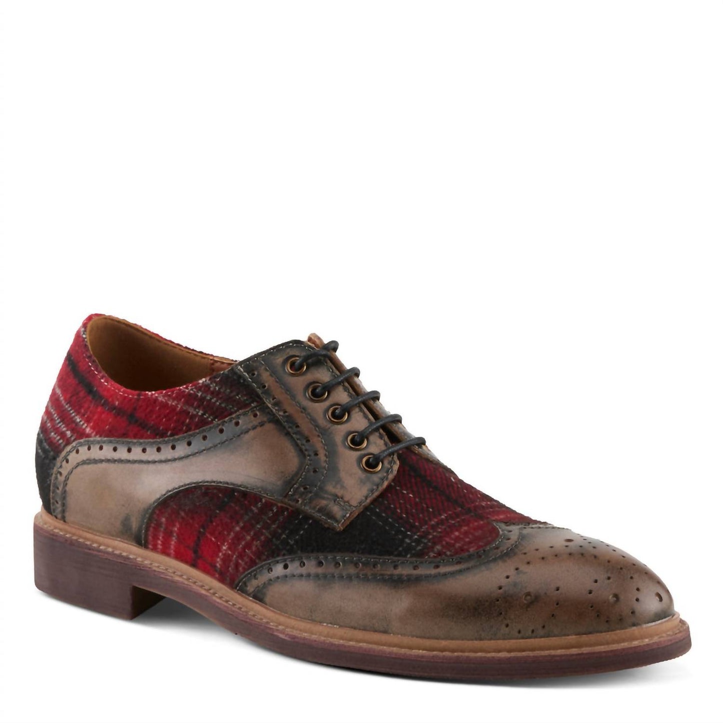 Men's Thavo Plaid Oxford Shoe