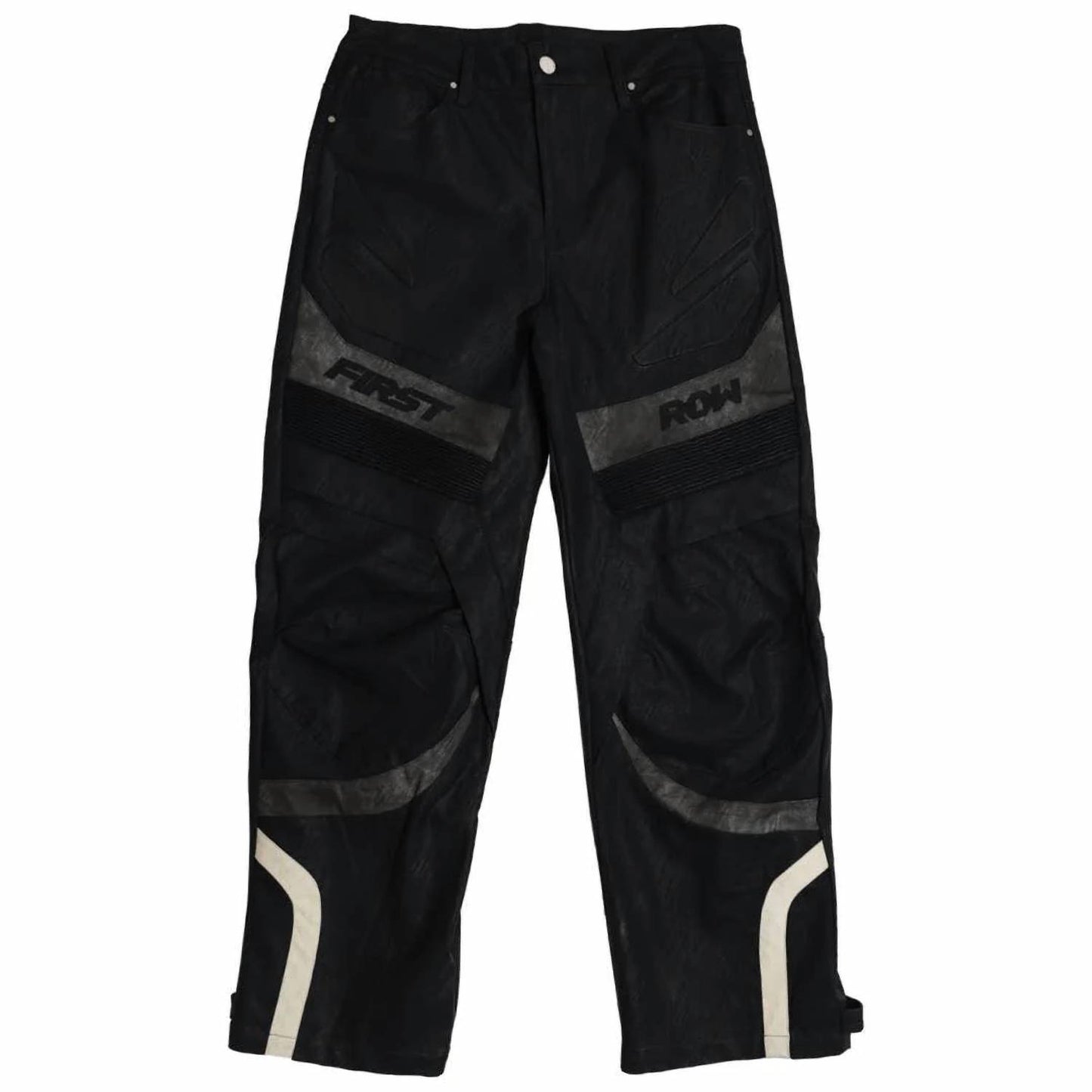 Furious Motor Racing Y2K Leather Pants