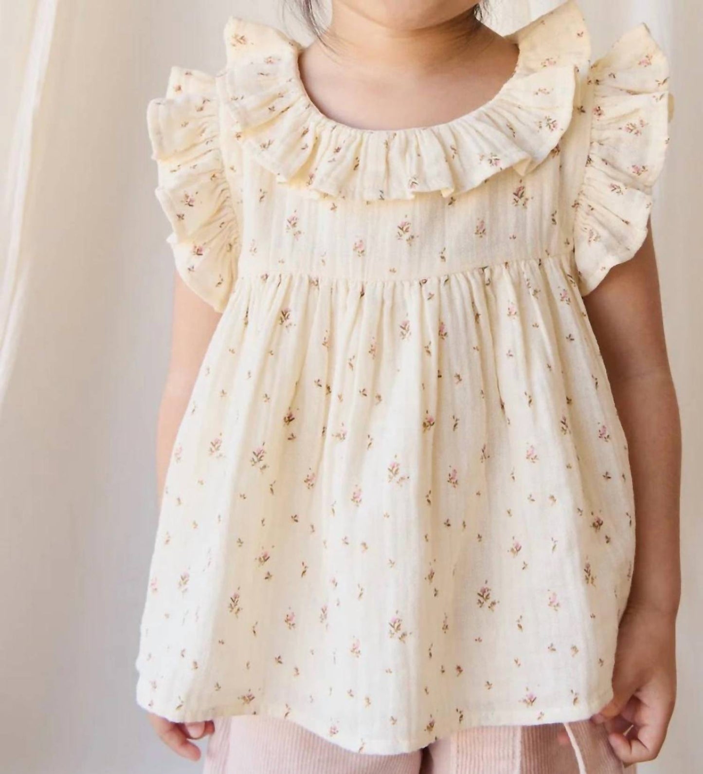 Organic Cotton Muslin Banks Blouse
