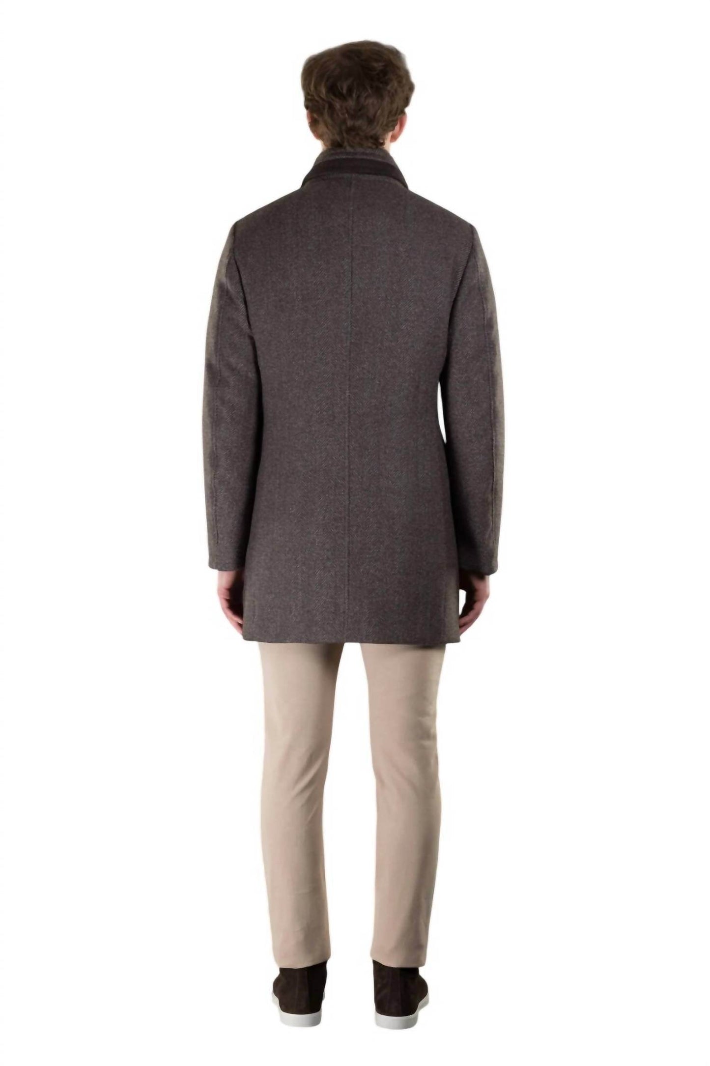 MooRER - Bond Fur Hd Herringbone Down Coat - Rack Hunt -