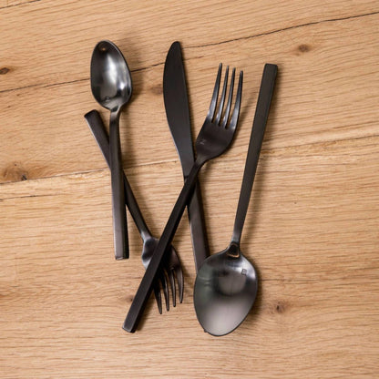 Brushed Flatware Set – 20 Pieces