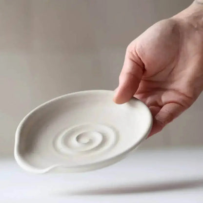 Gravesco Pottery - Ceramic Spoon Rest - Rack Hunt