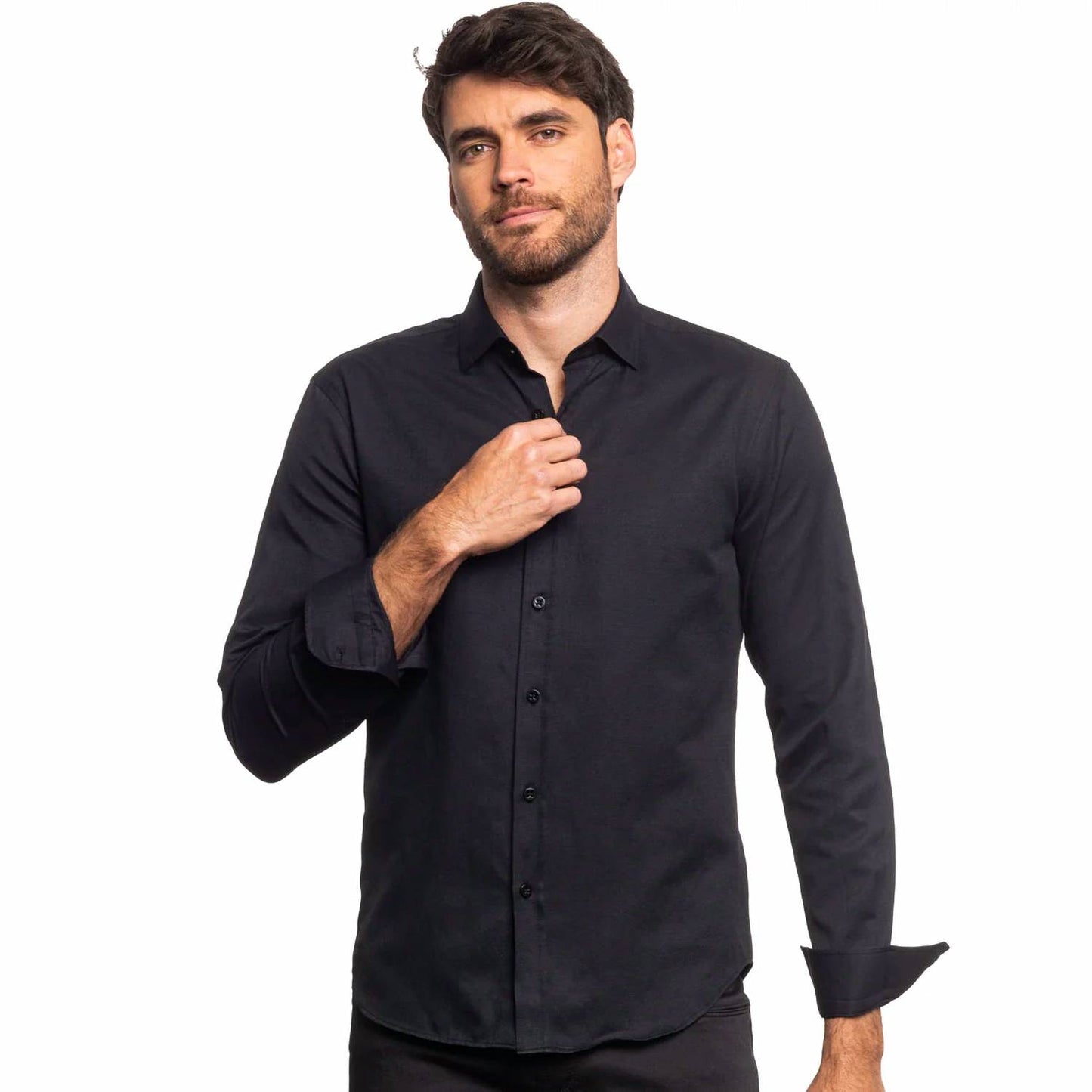 Jacquard Button Down Shirt