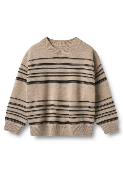 Kid's Flores Stripes Sweater