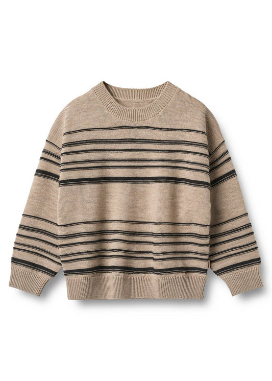 Kid's Flores Stripes Sweater