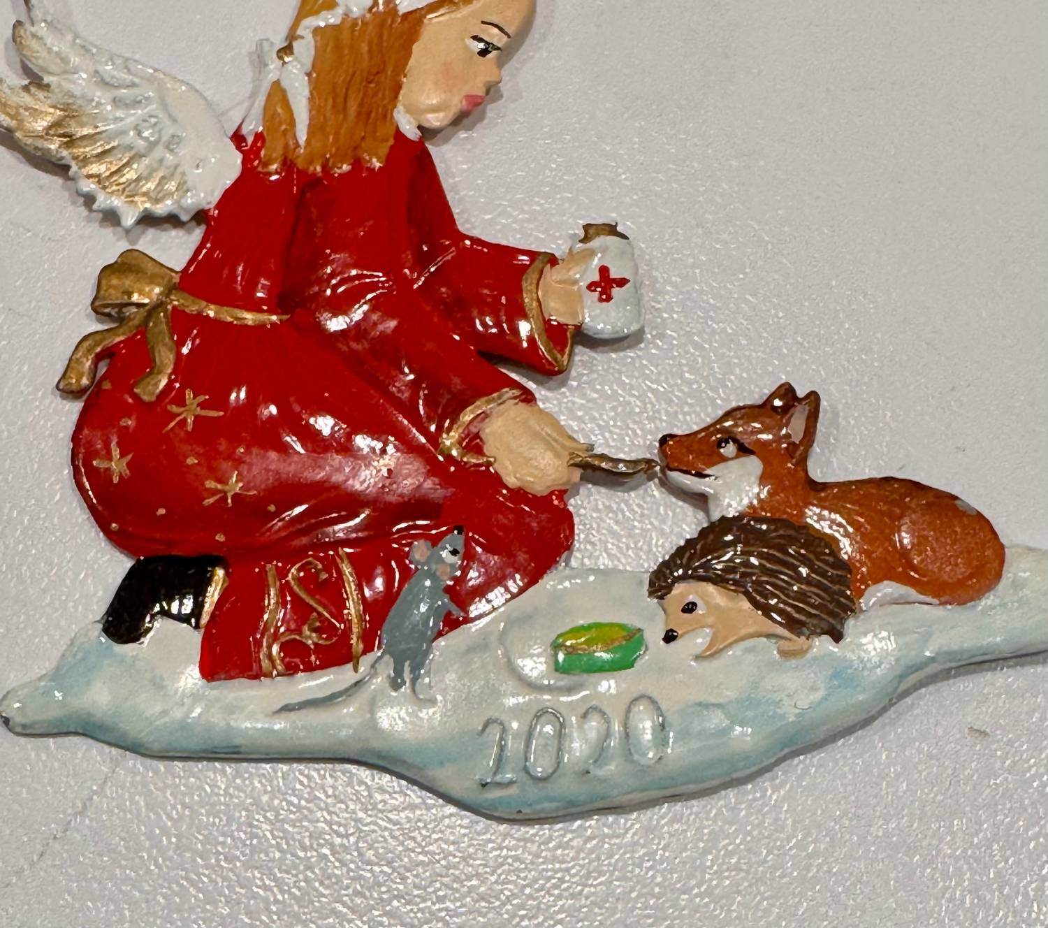 Wilhelm Schweizer - Caregiver Nurse Angel Ornament - Rack Hunt -