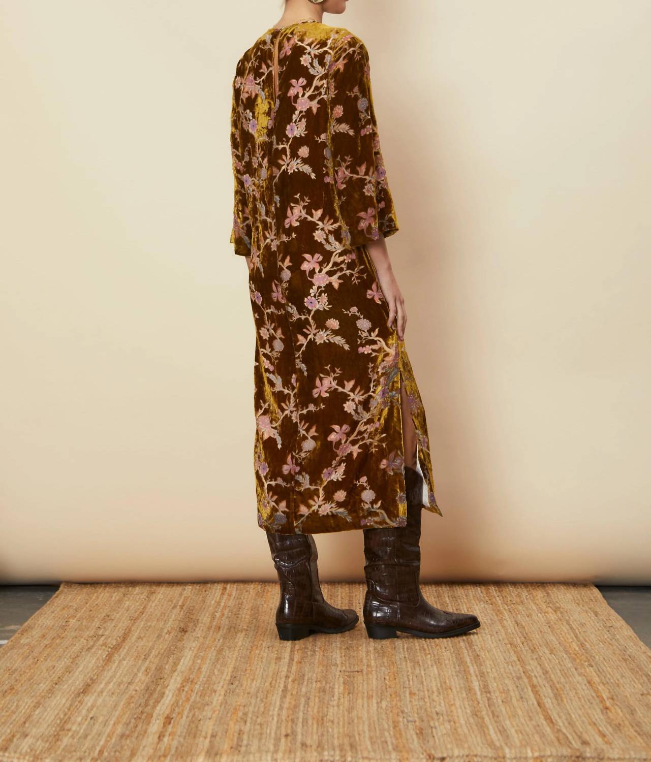 Bianca Velvet Midi Dress