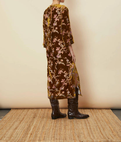 Bianca Velvet Midi Dress