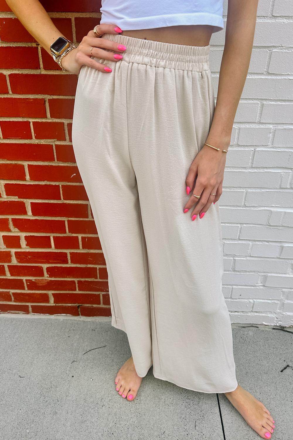 Lilbelle Charlotte - Dana Elastic Waistband Pants - Rack Hunt -