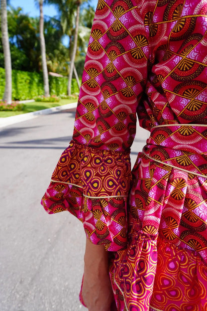 Pep's Cannes - Pompadour Boubou Mini Dress - Rack Hunt