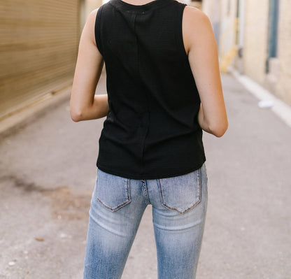 Rita Ribbed Tank Top